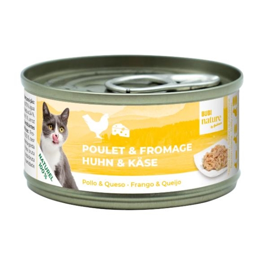 Picture of Bubi Nature Cat Chicken & Cheese 70g | Natural Food